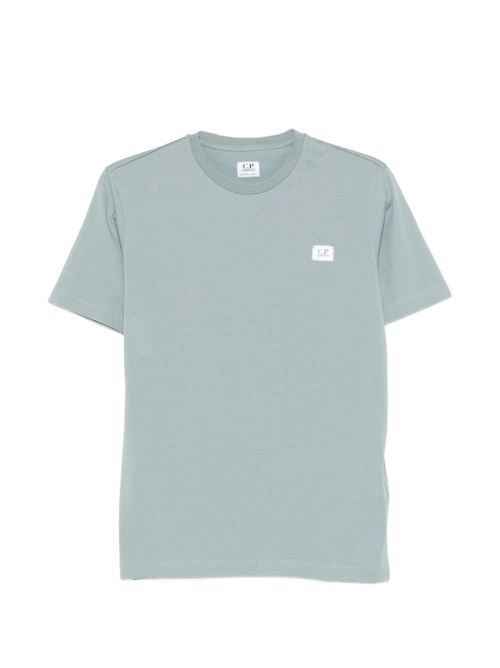 T-shirt bambino CP Company silver e blu CP COMPANY kids | CMM00SLAA1742210